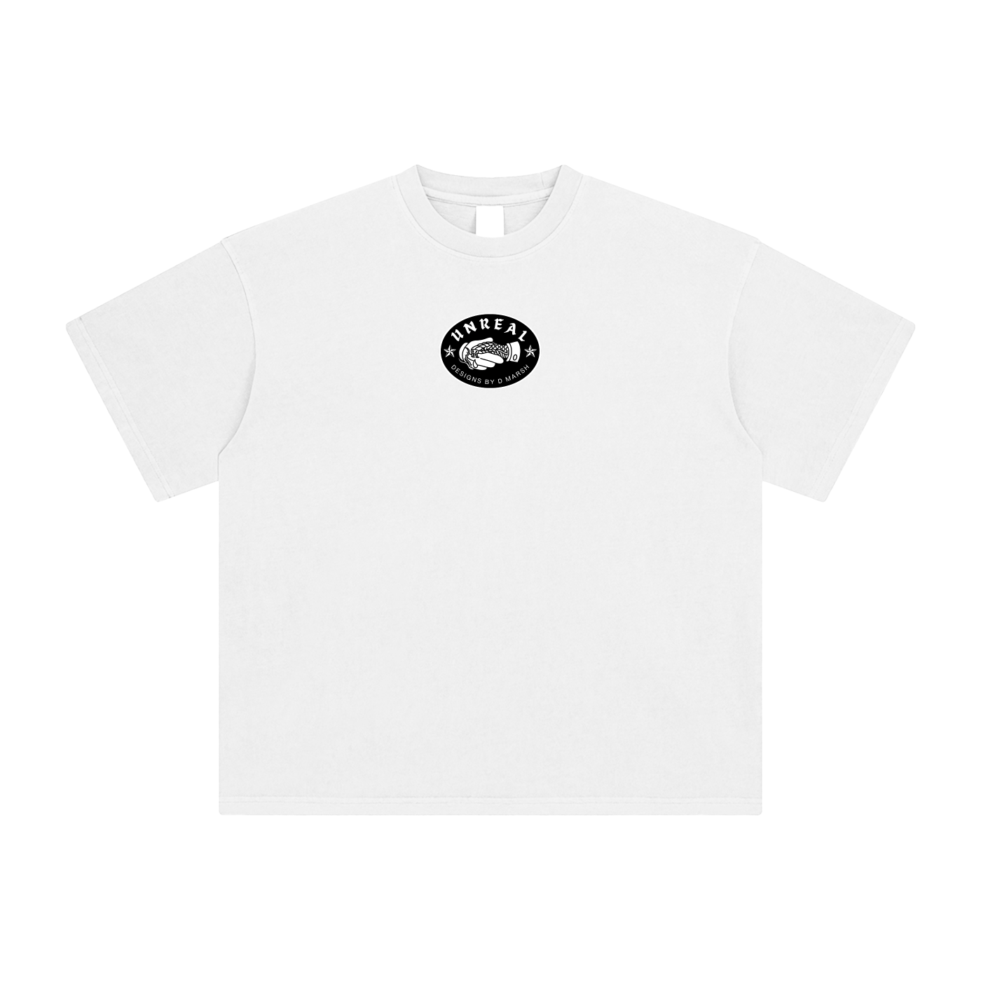 "The Tattooed Rabbit" Heavyweight Vintage-Washed Tee (no wording)