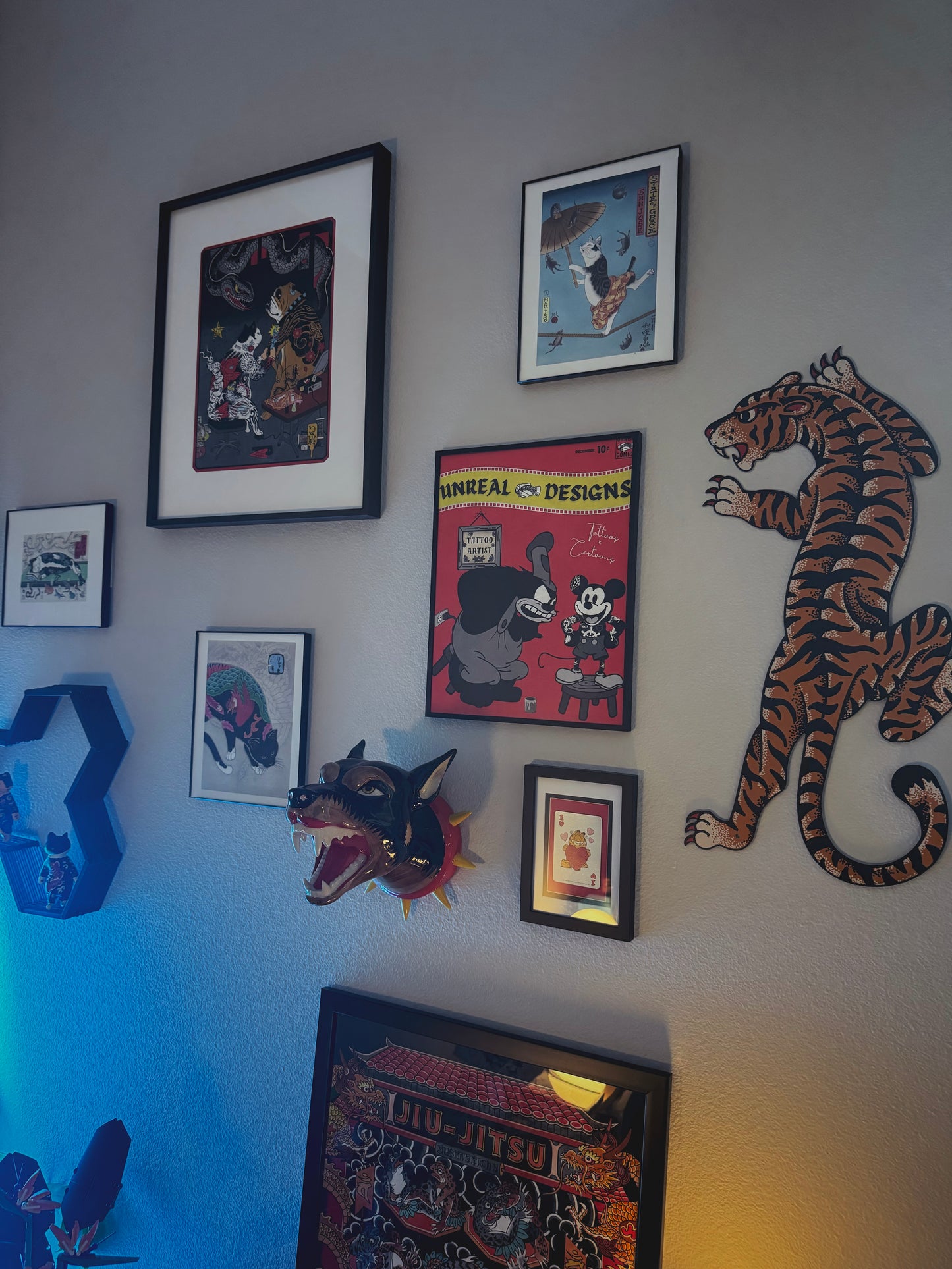 "Tattoos x Cartoons" Print