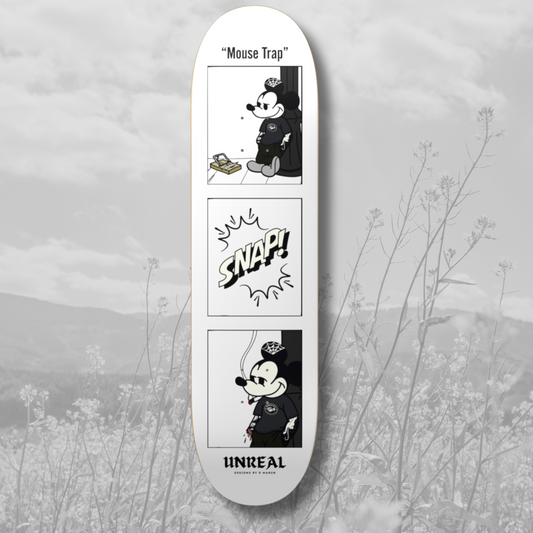 “Mouse Trap” Skateboard Deck