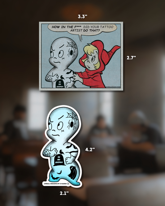 DONE BEING FRIENDLY | Sticker Pack